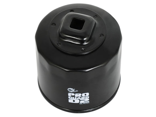 aFe Pro GUARD D2 Oil Filter 02-17 Nissan Cars L4/ 04-17 Subaru Cars H4 (4 Pack)