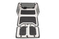 BedRug 07-10 Jeep Wrangler JK Unlimited 4DR HeadLiner