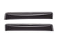 WeatherTech 12+ BMW 3-Series Rear Side Window Deflectors - Dark Smoke