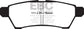 EBC 05+ Nissan Frontier 2.5 2WD Ultimax2 Rear Brake Pads