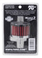 K&N Steel Base Crankcase Vent Filter 0.375in Vent OD x 2in OD x 1.5in Height