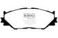 EBC 06-08 Lexus IS250 2.5 Redstuff Front Brake Pads