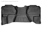 WeatherTech 07-13 Chevrolet Silverado Extended Cab Rear FloorLiner - Black