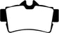 EBC 94-04 Ford Mustang 4.6 Cobra Redstuff Rear Brake Pads