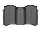 WeatherTech 2017+ Nissan Titan / Titan XD Rear FloorLiner - Black (Crew Cab; Fits Both Vinyl/Carpet)