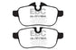 EBC 09+ BMW Z4 3.0 (E89) Yellowstuff Rear Brake Pads