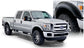 Bushwacker 11-16 Ford F-250 Super Duty Styleside Pocket Style Flares 4pc 98.0/81.8in Bed - Black