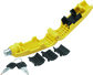 Bully Lock Bully Grip Lock - Yellow