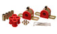 Energy Suspension 08-10 Chrysler 300C RWD / 07-10 Charger RWD Red 17.5mm Rear Sway Bar Bushing Set