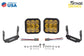 Diode Dynamics SS5 LED Pod Sport - Yellow Combo (Pair)