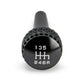 DV8 Offroad 2005-2010 Jeep TJ/JK 6-Speed Shift Knob Black Finish