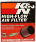 K&N Cone Filter 5in ID 6.5in base 4.5in top 5.625in height carbon fiber look