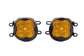 Diode Dynamics SS3 LED Pod Max Type B Kit - Yellow SAE Fog
