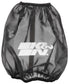 K&N Black Drycharger Round Tapered Custom Air Filter Wrap