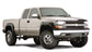 Bushwacker 07-07 Chevy Silverado 1500 Classic Fleetside Extend-A-Fender Style Flares 4pc - Black