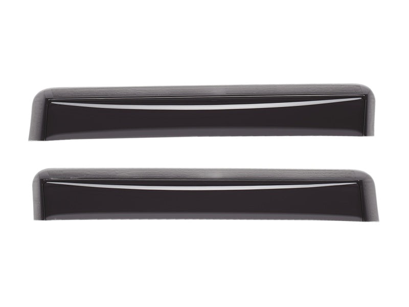 WeatherTech 2015+ Volkswagen Golf/GTI Rear Side Window Deflectors - Dark Smoke