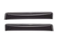 WeatherTech 12+ BMW 3-Series Rear Side Window Deflectors - Dark Smoke