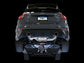 AWE Tuning Ford Focus RS SwitchPath Cat-back Exhaust - Chrome Silver Tips
