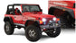 Bushwacker 97-06 Jeep Wrangler Flat Style Flares 4pc - Black