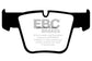 EBC 07-11 Mercedes-Benz CL63 AMG 6.2 Redstuff Front Brake Pads