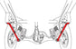 SPC Performance Toyota 4Runner Rear Lower Control Arms