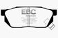 EBC 84-87 Honda Civic CRX 1.5 DX Yellowstuff Front Brake Pads