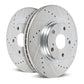 Power Stop 94-99 Chevrolet K1500 Suburban Front Evolution Drilled & Slotted Rotors - Pair