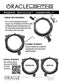 Oracle Jeep Wrangler JL/ Gladiator JT Adjustable 7in. Headlight Brackets (Pair) SEE WARRANTY