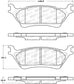StopTech Street Brake Pads - Rear