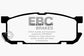 EBC 01-03 Mazda Miata MX5 1.8 (Sports Suspension) Yellowstuff Rear Brake Pads