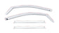 Putco 19-20 Chevy Silverado / GMC Sierra 1500 - Crew Cab (Set of 4) Element Chrome Window Visors