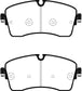 EBC 2018+ Jaguar E-Pace 2.0L Turbo (246) Yellowstuff Front Brake Pads