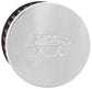 K&N Rubber Base Chrome Top Push-In Crankcase Vent Filter 3in OD x 2-1/2in H.