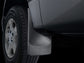 WeatherTech 2018+ Jeep Wrangler JL Rear No Drill MudFlaps - Black