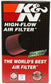 K&N Filter 3 inch Flange 6 inch Base 5 Top 6 1/2 inch Height