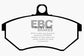 EBC 89-93 Volkswagen Corrado 1.8 Supercharged Redstuff Front Brake Pads
