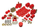 Energy Suspension 91-94 Nissan Sentra/NX1600/2000 Red Hyper-Flex Master Bushing Set