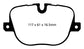 EBC 10-12 Land Rover Range Rover 5.0 Supercharged Yellowstuff Rear Brake Pads