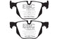 EBC 10-14 BMW X5 3.0 Turbo (35) Redstuff Rear Brake Pads
