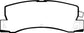 EBC 90-91 Lexus ES250 2.5 Yellowstuff Rear Brake Pads