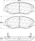 StopTech Sport Brake Pads w/Shims and Hardware - Front