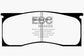 EBC 65-69 Dodge Dart 2.8 Redstuff Front Brake Pads