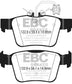 EBC 2017+ Alfa Romeo Giulia 2.0T Redstuff Rear Brake Pads