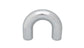Vibrant 2.5in O.D. Universal Aluminum Tubing (180 degree Bend) - Polished