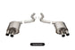 Corsa 2015-2020 Ford Mustang GT350/R 5.2L V8 Dual Rear Axle-Back- Stainless Dual Rear Exit