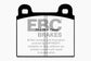 EBC 70-75 Alfa Romeo Montreal 2.6 Redstuff Front Brake Pads