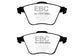 EBC 07-13 Mazda 3 2.3 Turbo Yellowstuff Front Brake Pads