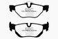 EBC 13+ BMW X1 2.0 Turbo (28i) Yellowstuff Rear Brake Pads
