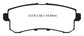 EBC 11-13 Infiniti QX56 5.6 Yellowstuff Rear Brake Pads