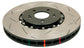 DBA 97-04 Corvette C5/C6 Front Slotted 5000 Series 2 Piece Rotor Assembled w/ Black Hat